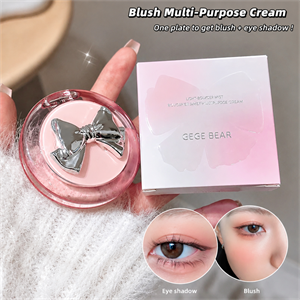 رژگونه و سایه چشم  پاپیون برجسته Gege bear