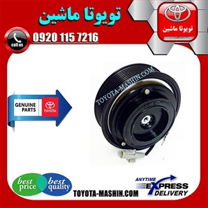 کلاچ کمپرسور کولر تویوتا پرادو 6 سیلندر 2005-2009 برند شرکتی تویوتا جنیون