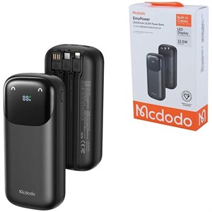 پاور بانک فست شارژ مک دودو EmoPower MC-853 QC PD 22.5W ظرفیت 20000 میلی آمپر ساعت