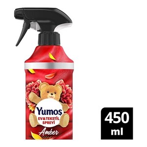 اسپری خوشبوکننده یوموش با رایحه کهربا 450 میل