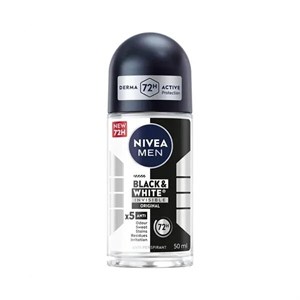 رول ضد تعریق نیوآ مدل BLACK & WHITE حجم 50 میل