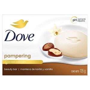 صابون زیبایی داو مرطوب کننده مدل Pampering حجم 135 گرم