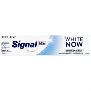 خمیر دندان سیگنال White Now Sensitive حجم 75 میل | سفید کننده دندان حساس