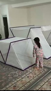 پشه بند ۴ نفره  اسان تاشوکفی دار