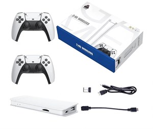 کنسول بازی m18(مدل دانگل HDMI) با دسته بیسیم ps4 و سی هزار بازی نوستالژی