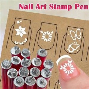 قلم مهر ناخن (Nail Art Stamp Pen 