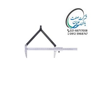 کولیس دایره 0/1 سایز 150-0 آسیمتو