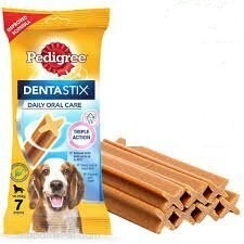 تشویقی سگ دنتا استیک پدیگری Pedigree Dentastix وزن 110 گرم