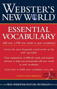 کتاب Webster New World Essential Vocabulary SAT GRE words | نسخه PDF