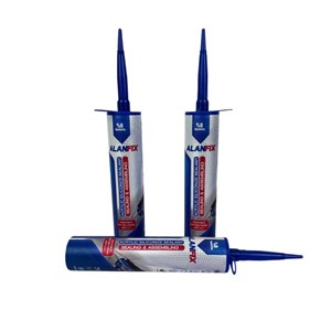 ماستیک و درزگیر اکریلیک سیلیکونایزد اقتصادی 8% آلانفیکس (کارتنی)