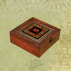 جعبه چوبی (طرح G11*1*20)-آجیل و خشکبار،دمنوش،گز و شکلات،کادو