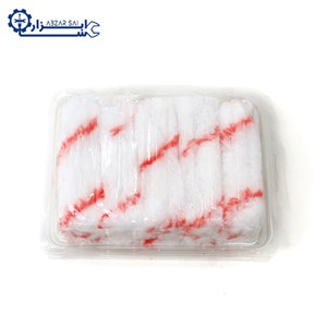 پنبه رول 10 عددی رنگی جعبه پلاستیکی