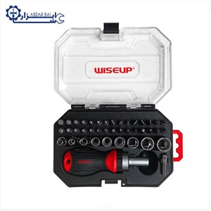 سری بکس و پیچ گوشتی 41 عددی برند وایزاپ کد 090206