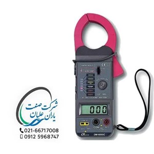 کلمپ آمپرمتر ترمومتردار AC/DC مدل DM-6055C لوترون