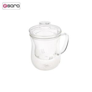 دمنوش ساز جنووا مدل Genova Glass Mug Genova Herbal