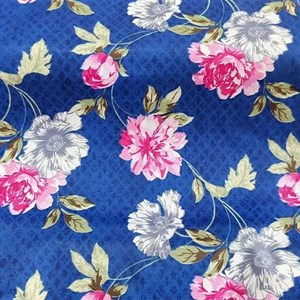 ملحفه طرح گل - قرمز بنفش (عرض 2 متر)