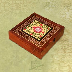 جعبه چوبی (طرح Y3*1*28) -آجیل و خشکبار ، دمنوش ، گز و شکلات ، میوه خشک ، هدیه و کادو