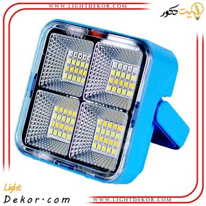 مینی پروژکتور شارژی و خورشیدی مدل CK906A قابلیت پاوربانک