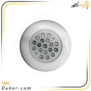 چراغ استخری روکار 54 وات گرد  فول کالر (فلت) آلومینیوم مدل 54ROEF برند ایمکس
