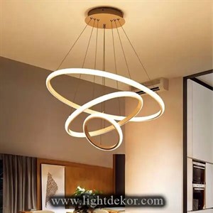 لوستر مدرن دایره 3 حلقه