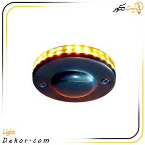 چراغ استخری دور نور گرد روکار 3 وات (IP66) مدل 3RD برند لدمان