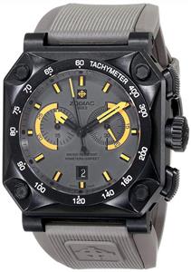 Zodiac ZMX Men's ZO8537 Adventure Analog Display Swiss Quartz Grey Watch 