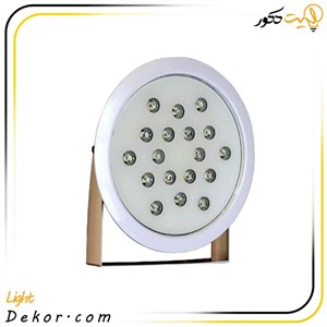 چراغ پایه دار آبنما 18 وات روکار تک رنگ ضد آب (IP68) مدل 18PE برند ایمکس