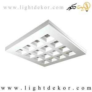 پنل 60 در 60 روکار 65 وات LED مدل برلیانس(برای سقف سازه نمایان) برند مازی نور