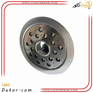 چراغ استخری دور لوله ای 3 وات تک رنگ فواره ای مدل EMAX