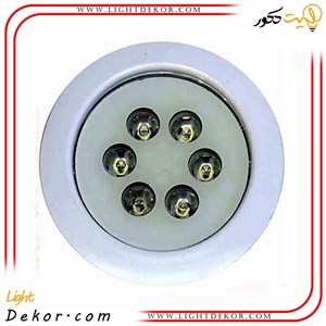 چراغ توکار استخری تک رنگ 6 وات آرتاب مدل LP-6B