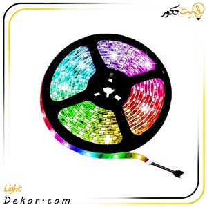 ریسه نواری استخری روکار (5 متری) ضدآب فول کالر RGB مدل 16NE5 برند ایمکس