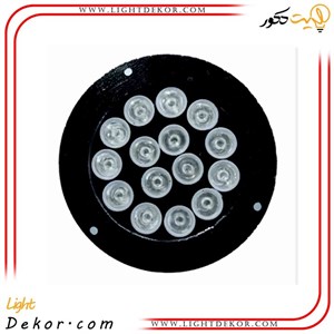 چراغ استخری رینگ دار 15 وات مولتی کالر RGB (آر جی بی) توکار و روکار مدل تابان