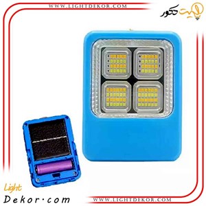 مینی پروژکتور شارژی و خورشیدی مدل RL