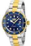 Invicta Men's Pro Diver Quartz Watch with Stainless-Steel Strap, Two Tone, 22 (Model: 22058)