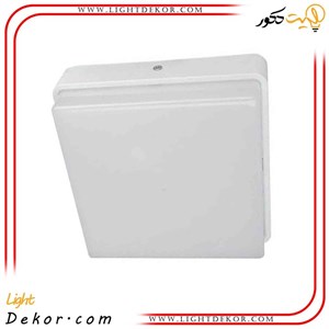 چراغ سقفی SMD روکار مربعی 32 وات پارس شعاع توس مدل آوش - آفتابی