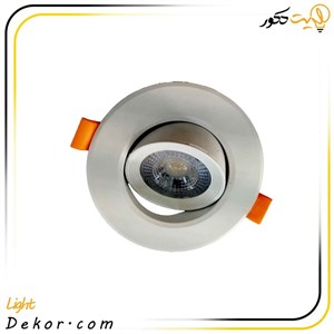 چراغ هالوژن چشمی 8 وات توکار متحرک لنز دار برند 4M