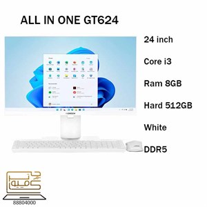 کامپیوتر همه کاره 21.5 اینچ گرین مدل GX622S-i38S-i3 12100-8GB DDR4-512GB SSD-VA