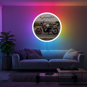 تابلو بکلایت مولتی کالر مدل موتور cb1300 و جمله از هر آنچه زیباست زیباتری