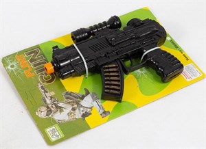 تفنگ مسلسل جرقه زن رو کارتی راشا تویزRasha Toys Spark Gun