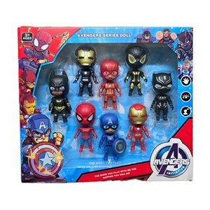ست فیگور اونجر ۸ عددی مدل ۹۲۸8-Piece Avengers Action Figure Set