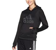 adidas Women's Team Issue Fleece Pullover Logo Hoodie