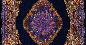 فرش دستباف ۶ متری قم تمام ابریشم