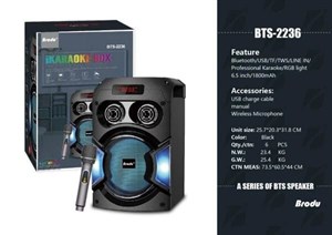 اسپیکر بلوتوثی بی تی اس مدل BTS-2236