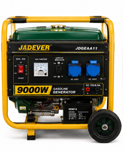 موتور برق بنزینی جادور (Jadever) 9000 وات استارت هندلی مدل JDGEAA11