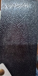 درب ABS ضد آب مشکی مناسب حمام سرویس بهداشتی و اتاق خواب/ کیان درب