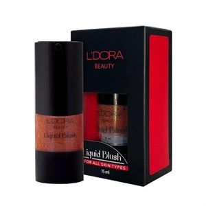 رژگونه مایع کد LB03 گوشتی روشن