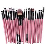 Ninasill Hot Brush, Exclusive 20pcs/set Makeup Brush Set Tools Make-up (Black)