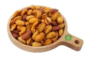 آجیل سه مغز شور زعفرانی