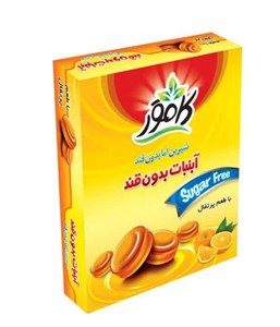 آبنبات پرتقال بدون قند و رژیمی کامور