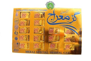 گز لقمه 30 درصد پسته معراج